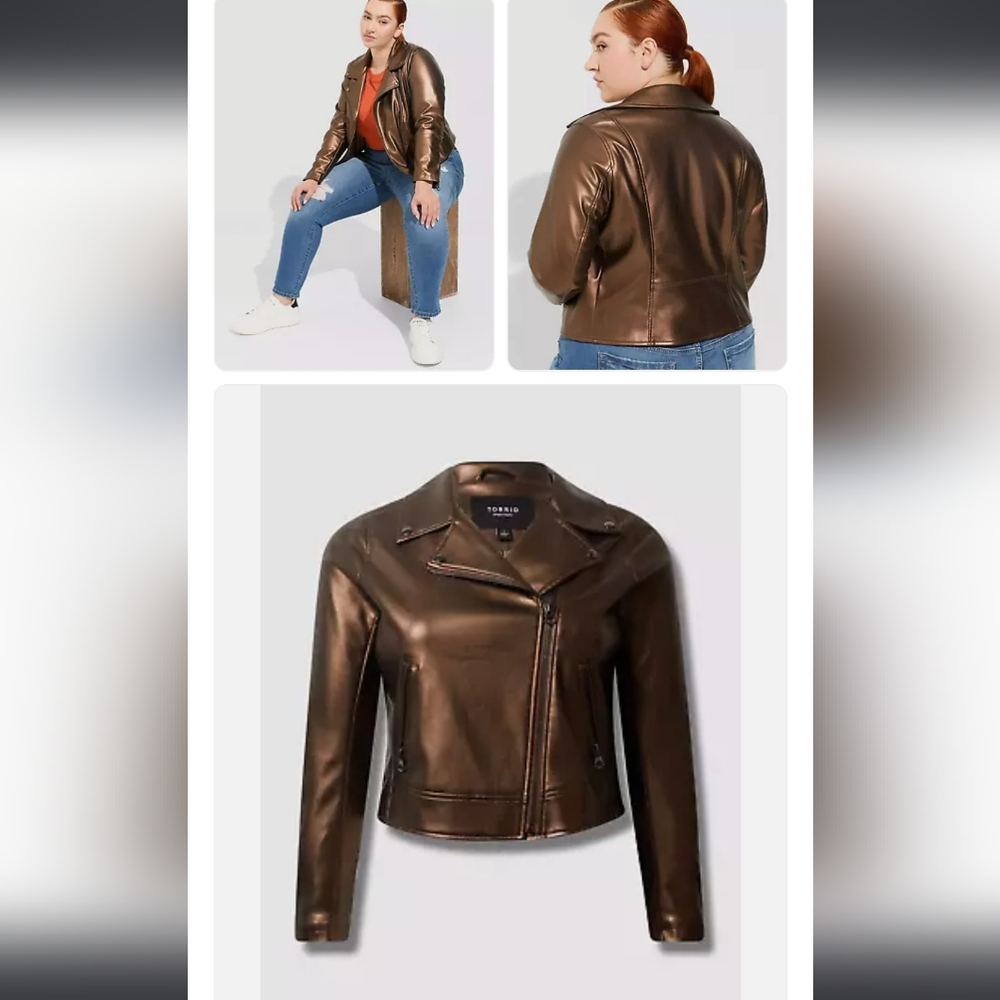 Copper Moto Jacket